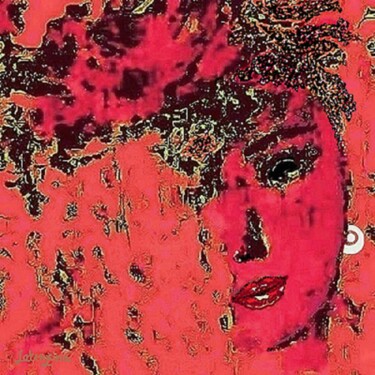 Painting titled "‧Pink Coral‧" by Lorenzina B, Original Artwork, Acrylic