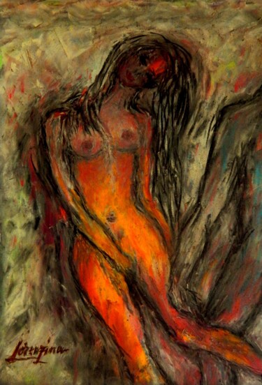 Painting titled "❛Perfume: The Story…" by Lorenzina B, Original Artwork, Pastel