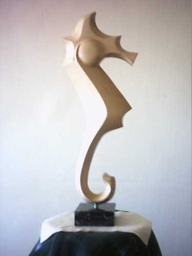 Sculpture titled "Hippocampus de made…" by Jaime Lorenz Baeta, Original Artwork