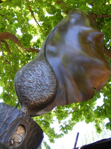 Sculpture titled "Semilla bronze" by Jaime Lorenz Baeta, Original Artwork