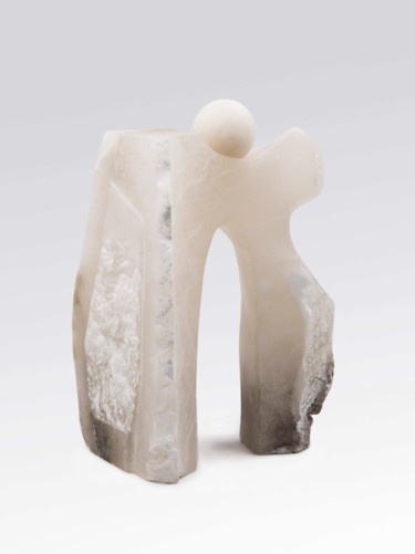 Скульптура под названием "TEMPLUM DEITATIS ES…" - Lorenza Cavalli, Подлинное произведение искусства, Камень
