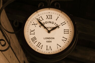 Fotografia intitulada "orologio vintage" por Lorenzo Corti, Obras de arte originais, Fotografia Manipulada