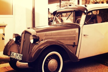 Fotografia intitulada "automobile vintage" por Lorenzo Corti, Obras de arte originais, Fotografia digital