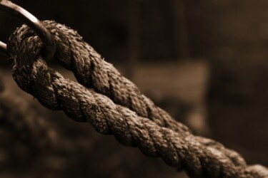 Fotografía titulada "corda" por Lorenzo Corti, Obra de arte original, Fotografía digital