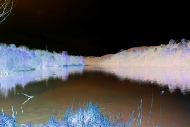 Fotografia intitulada "lago riflesso" por Lorenzo Corti, Obras de arte originais, Fotografia digital