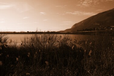 Photographie intitulée "grano sul lago colo…" par Lorenzo Corti, Œuvre d'art originale, Photographie numérique