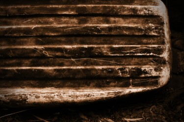 Fotografia intitolato "vecchia barca" da Lorenzo Corti, Opera d'arte originale, Fotografia digitale