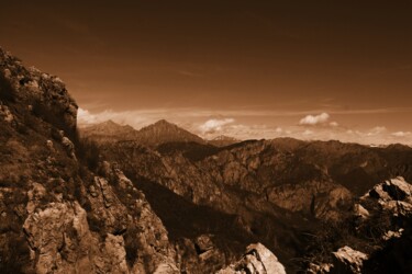 Photography titled "paesaggio montagne" by Lorenzo Corti, Original Artwork, Digital Photography