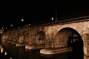 「ponte vecchio」というタイトルの写真撮影 Lorenzo Cortiによって, オリジナルのアートワーク, デジタル