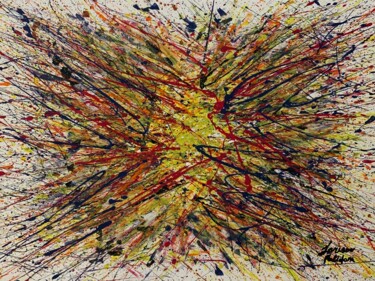 Картина под названием "NATIVITY" - Lorenzo Polidori, Подлинное произведение искусства, Акрил Установлен на Деревянная рама д…