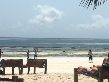 Photographie intitulée "The Beach (Zanzibar)" par Lorenzo Polidori, Œuvre d'art originale, Photographie non manipulée