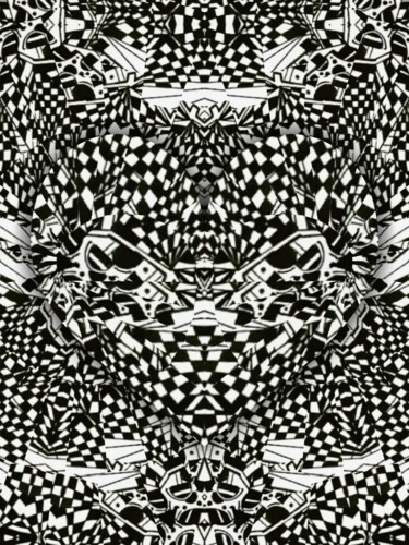 Digital Arts titled "zebre" by Lorenzo Skr Dasilva, Original Artwork, Digital Painting