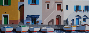 Painting titled "marinella" by Lorenzo Cataneo, Original Artwork, Acrylic