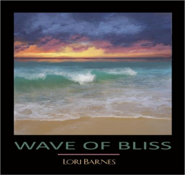 Arts numériques intitulée "Waves of Bliss" par Lori Barnes, Œuvre d'art originale, Peinture numérique