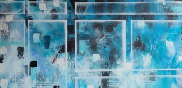 Картина под названием "ENERGIE" - Lorie Renaud, Подлинное произведение искусства, Акрил Установлен на Деревянная рама для но…