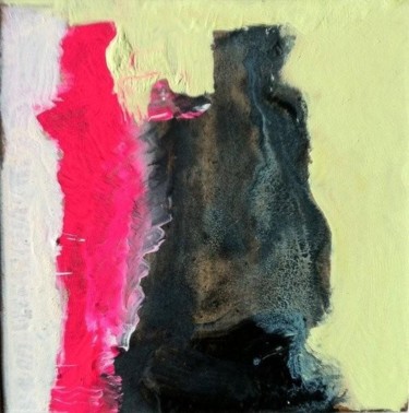 Peinture intitulée "carré n° 2" par Martine Swynghedauw, Œuvre d'art originale, Huile