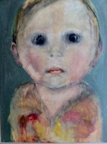 Painting titled "Léon" by Martine Swynghedauw, Original Artwork, Oil