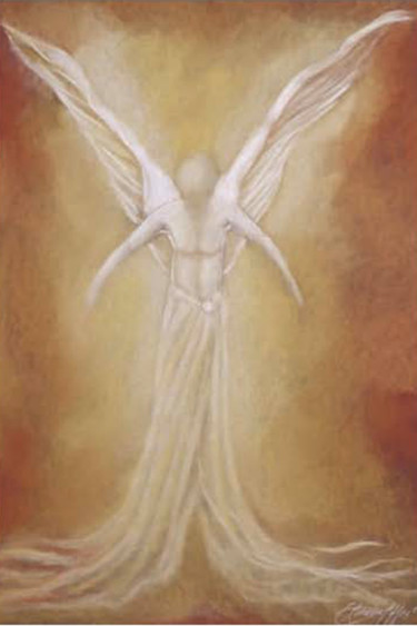 Картина под названием "guardian-of-the-sou…" - Lorraine Coffey, Подлинное произведение искусства, Пастель