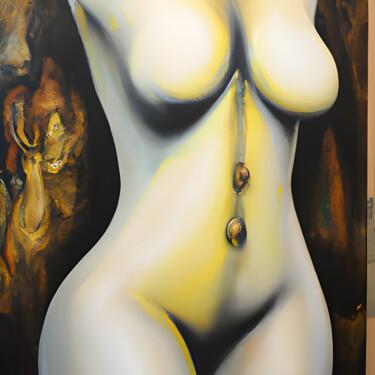 Arte digital titulada "Nude" por Lorraine Lyn, Obra de arte original, Imagen generada por IA