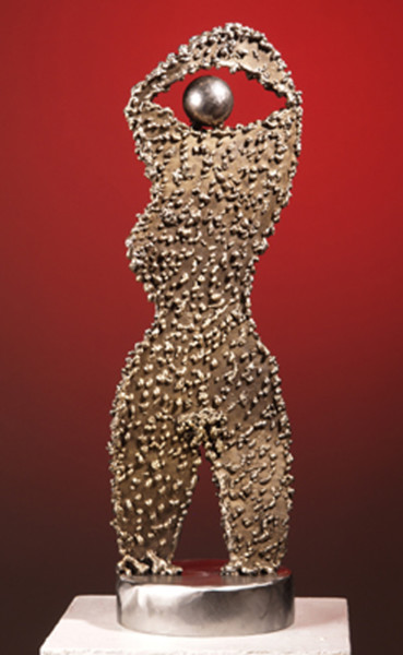 Скульптура под названием ""Janus"" - Robert Marcel Becker, Подлинное произведение искусства, Металлы