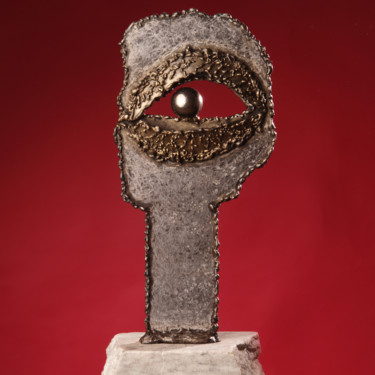 Escultura titulada "MA 35" por Robert Marcel Becker, Obra de arte original, Metales