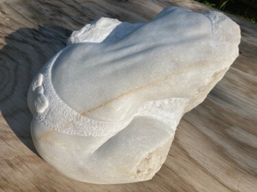 Sculpture titled "Célia" by Lorus, Original Artwork, Stone