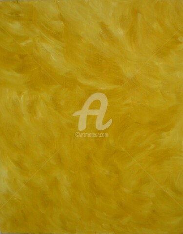 Peinture intitulée "Ejercicio en Amaril…" par Glenn Michael Morley, Œuvre d'art originale