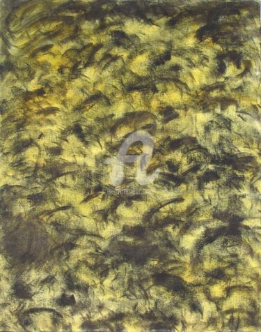 Malerei mit dem Titel "Shrouded Light" von Glenn Michael Morley, Original-Kunstwerk