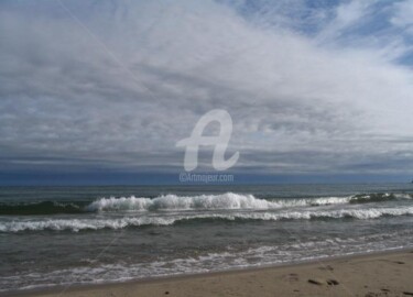 Photography titled "Reflected Waves in…" by Glenn Michael Morley, Original Artwork