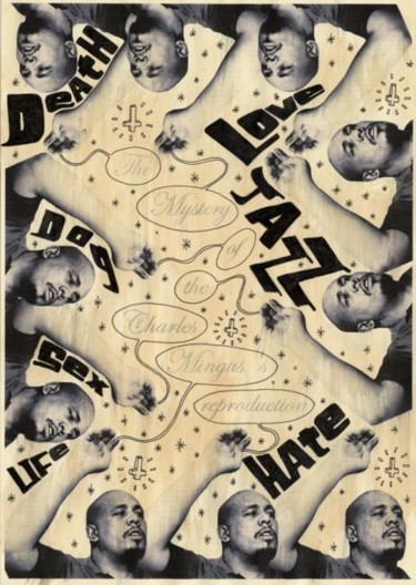 Collages titled "Charles Mingus repr…" by Lost Beauty, Original Artwork