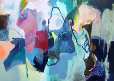 Pintura titulada "untitled /(SY)" por Lothar Neumann, Obra de arte original