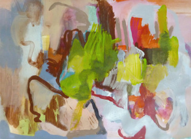 Painting titled "untitled (DELPHI)" by Lothar Neumann, Original Artwork