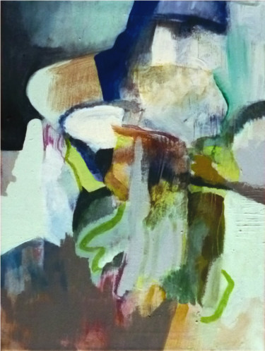 Painting titled "untitled (DMG / 18/…" by Lothar Neumann, Original Artwork, Acrylic