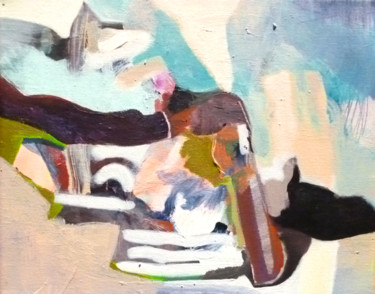 Malerei mit dem Titel "untitled (STM)" von Lothar Neumann, Original-Kunstwerk, Acryl