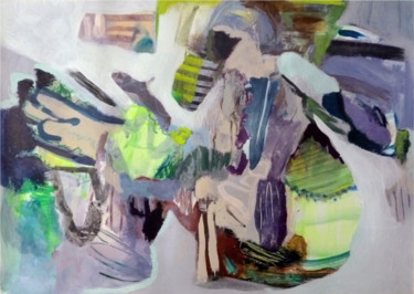 Malerei mit dem Titel "untitled (AVRT)" von Lothar Neumann, Original-Kunstwerk, Acryl