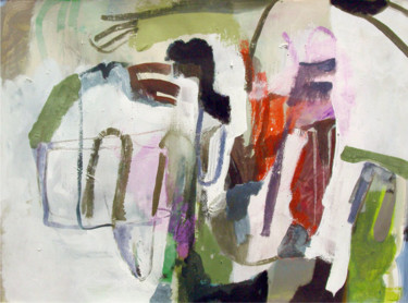 Malerei mit dem Titel "untitled (KST)" von Lothar Neumann, Original-Kunstwerk, Acryl