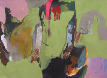 Painting titled "untitled (CMP)" by Lothar Neumann, Original Artwork, Acrylic