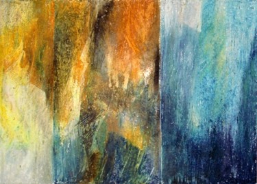 Malerei mit dem Titel "ohne Titel" von Lothar Neumann, Original-Kunstwerk