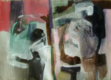 Painting titled "untitled (DLL)" by Lothar Neumann, Original Artwork