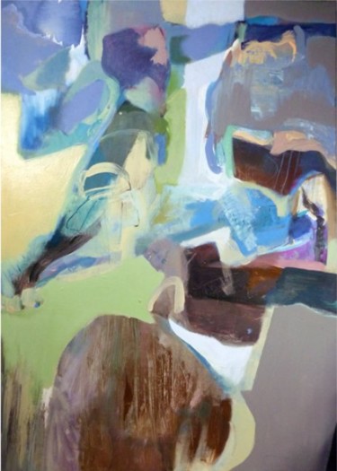 Painting titled "untitled (RVR)" by Lothar Neumann, Original Artwork