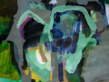 Peinture intitulée "PASSENGERS" par Lothar Neumann, Œuvre d'art originale