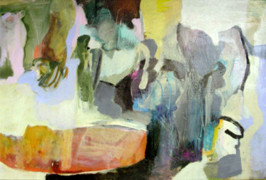 Painting titled "untitled (HMAL)" by Lothar Neumann, Original Artwork