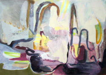 Malerei mit dem Titel "untitled (MRR)" von Lothar Neumann, Original-Kunstwerk, Acryl