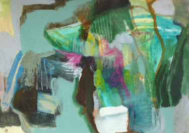 Malerei mit dem Titel "untitled (SR)" von Lothar Neumann, Original-Kunstwerk, Acryl