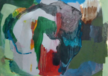 Malerei mit dem Titel "untitled (NOV 16)" von Lothar Neumann, Original-Kunstwerk, Acryl