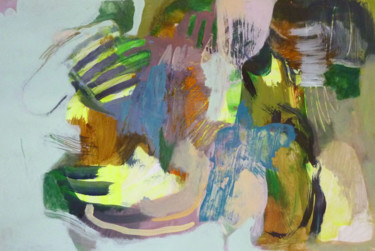 Pintura titulada "untitled (SD)" por Lothar Neumann, Obra de arte original, Acrílico