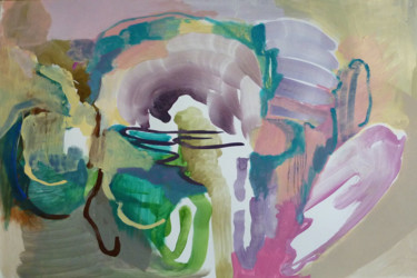 Malerei mit dem Titel "untitled (LV IN I 2)" von Lothar Neumann, Original-Kunstwerk, Acryl