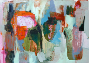 Malerei mit dem Titel "untitled (APL)" von Lothar Neumann, Original-Kunstwerk, Acryl