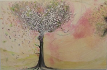 Malerei mit dem Titel "Spring" von Charlotte Ramakers, Original-Kunstwerk, Acryl
