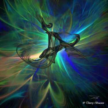 Digital Arts titled "introsPection" by Lotus20artabstrait, Original Artwork, Digital Painting